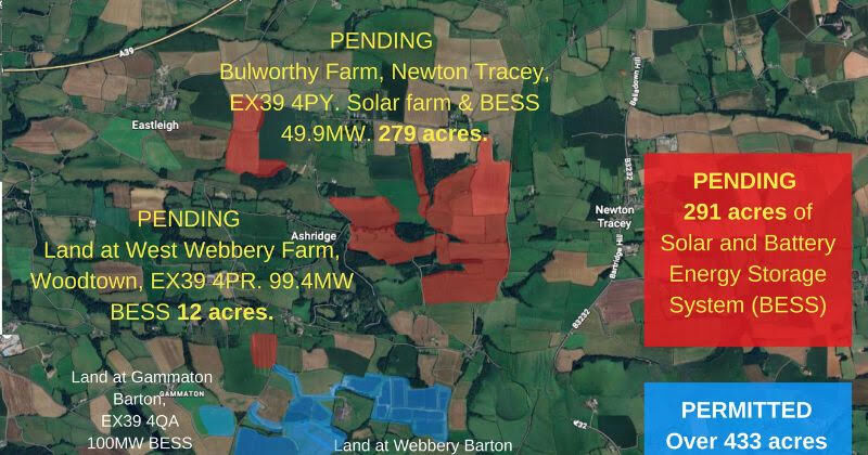 Image for the Tweet beginning: Say no to Alverdiscott solar