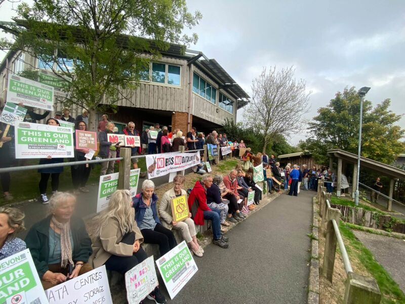 Image for the Tweet beginning: The Torrington action group are